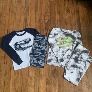 Dinosaur themed PJs size 7
